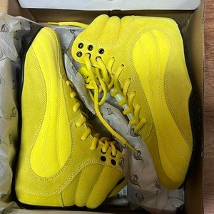 Ryder Wear size 5 yellow lifting shoes